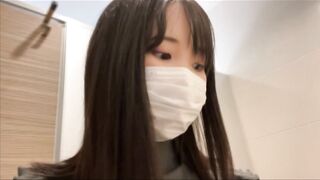 【素人】清楚系巨乳JDの自撮りオナニー_セルフクリ虐めでガチイキ jvip